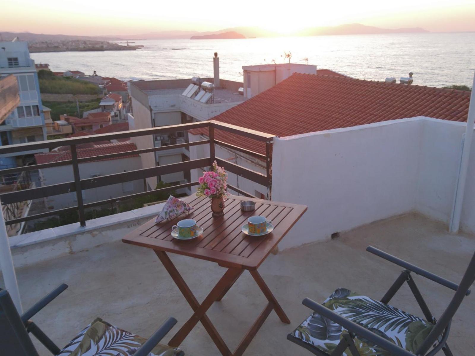 Sunny Family Apartment In Chania Close To The Sea Екстериор снимка